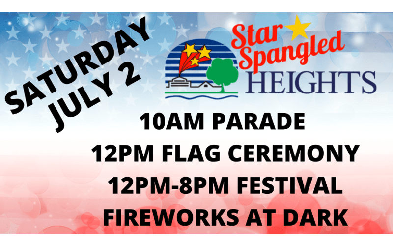 Star Spangled Heights Celebration July 2 Huber Heights Chamber of