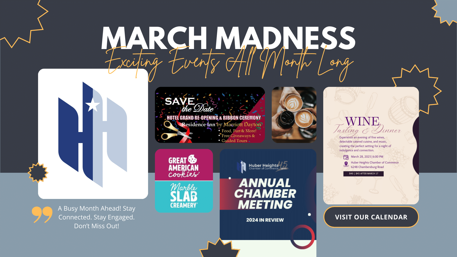 March Madness: A Month of Can’t-Miss Events!