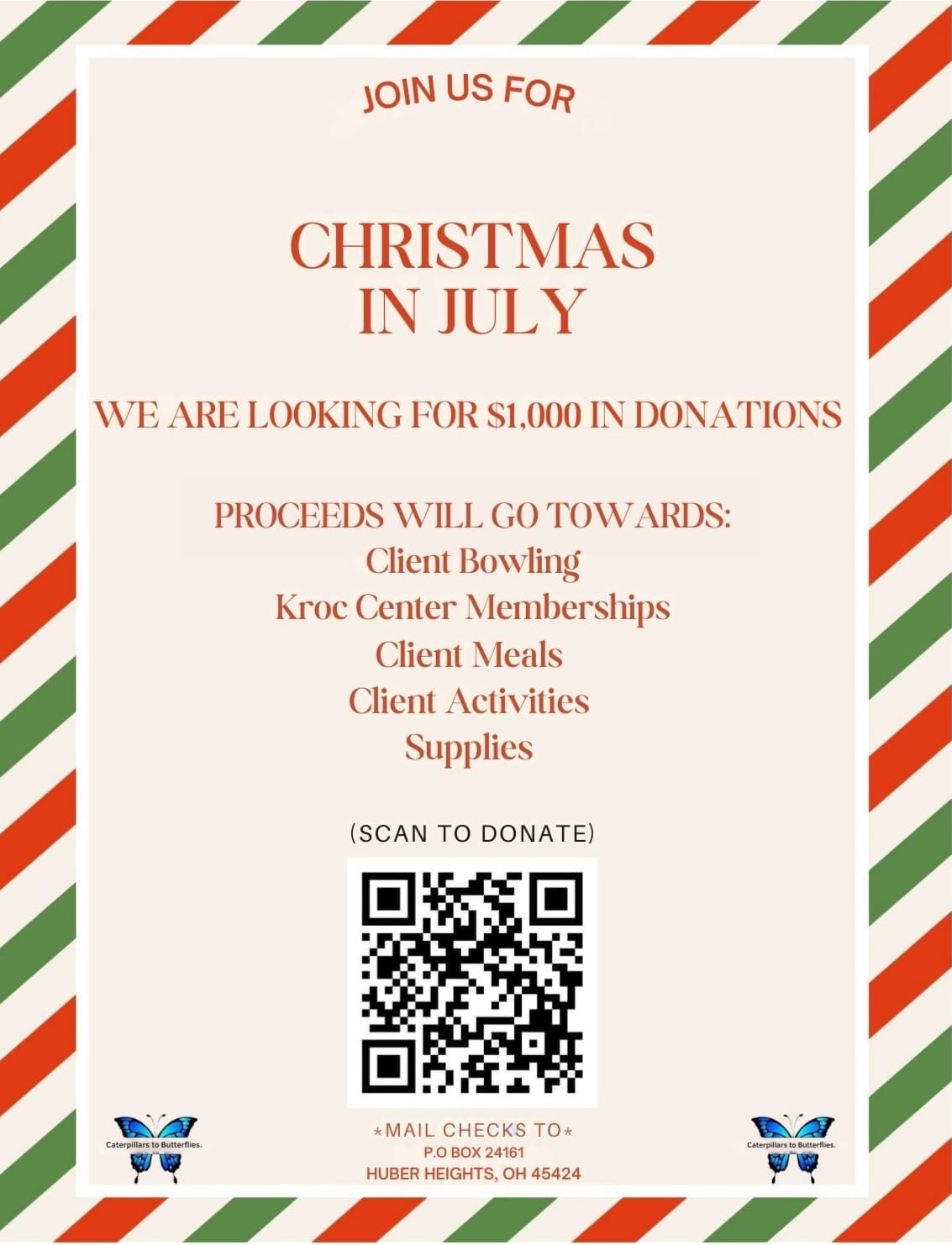 C2B is celebrating Christmas in July – Spread the Joy!