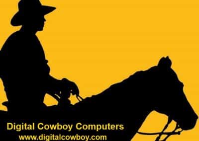 Digital Cowboy Computers Logo